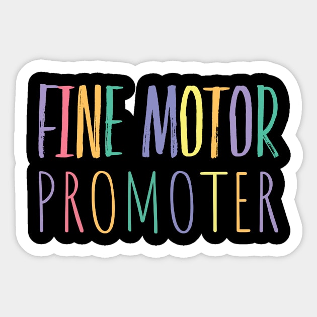 Fine Motor Promoted Sticker by RW